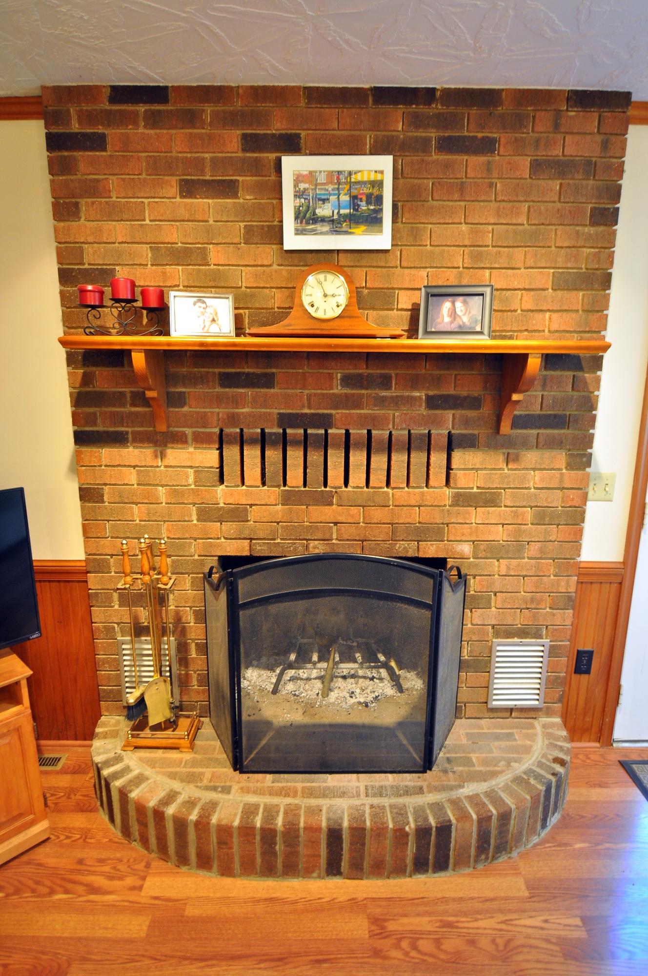 4744 Phyllis Road Northeast Roanoke, VA 24012 - Photo 14 of 43 Living Room Fireplace