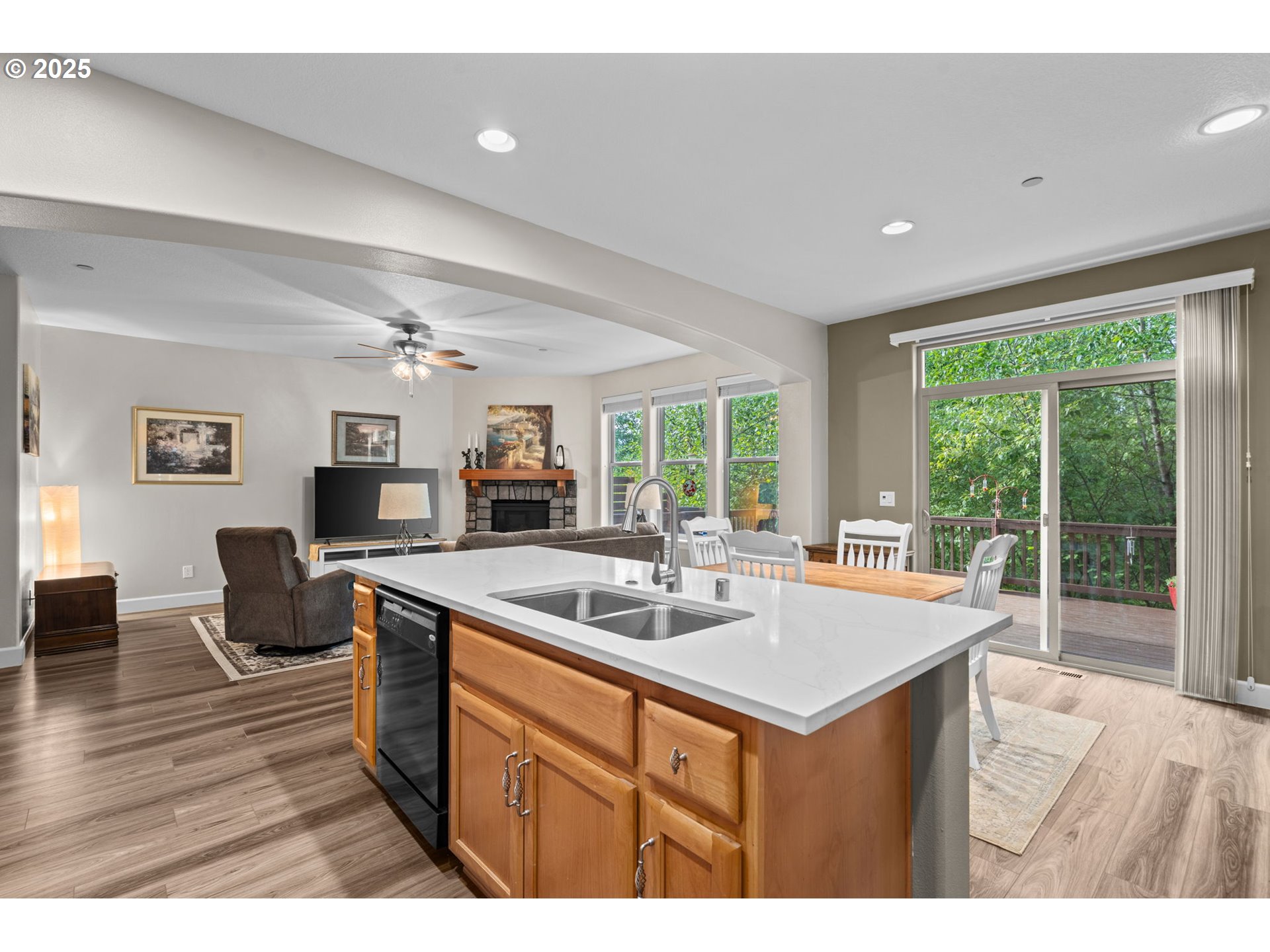 5717 Northwest 26th Avenue Camas, WA 98607 - Photo 14 of 35 a kitchen that has a sink and a stove in it