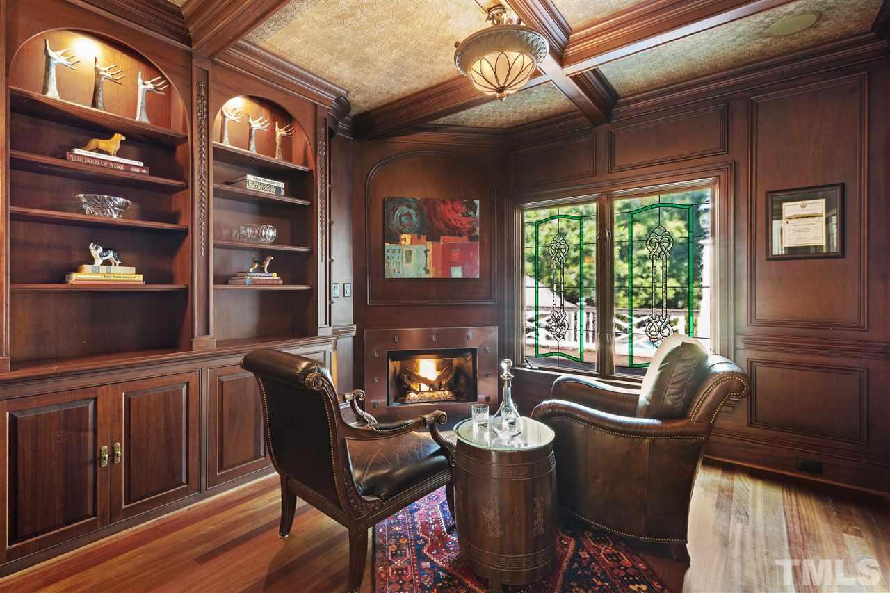 8423 Bournemouth Drive Raleigh, NC 27615 - Photo 15 of 30 a view of a dining room with furniture window and outside view