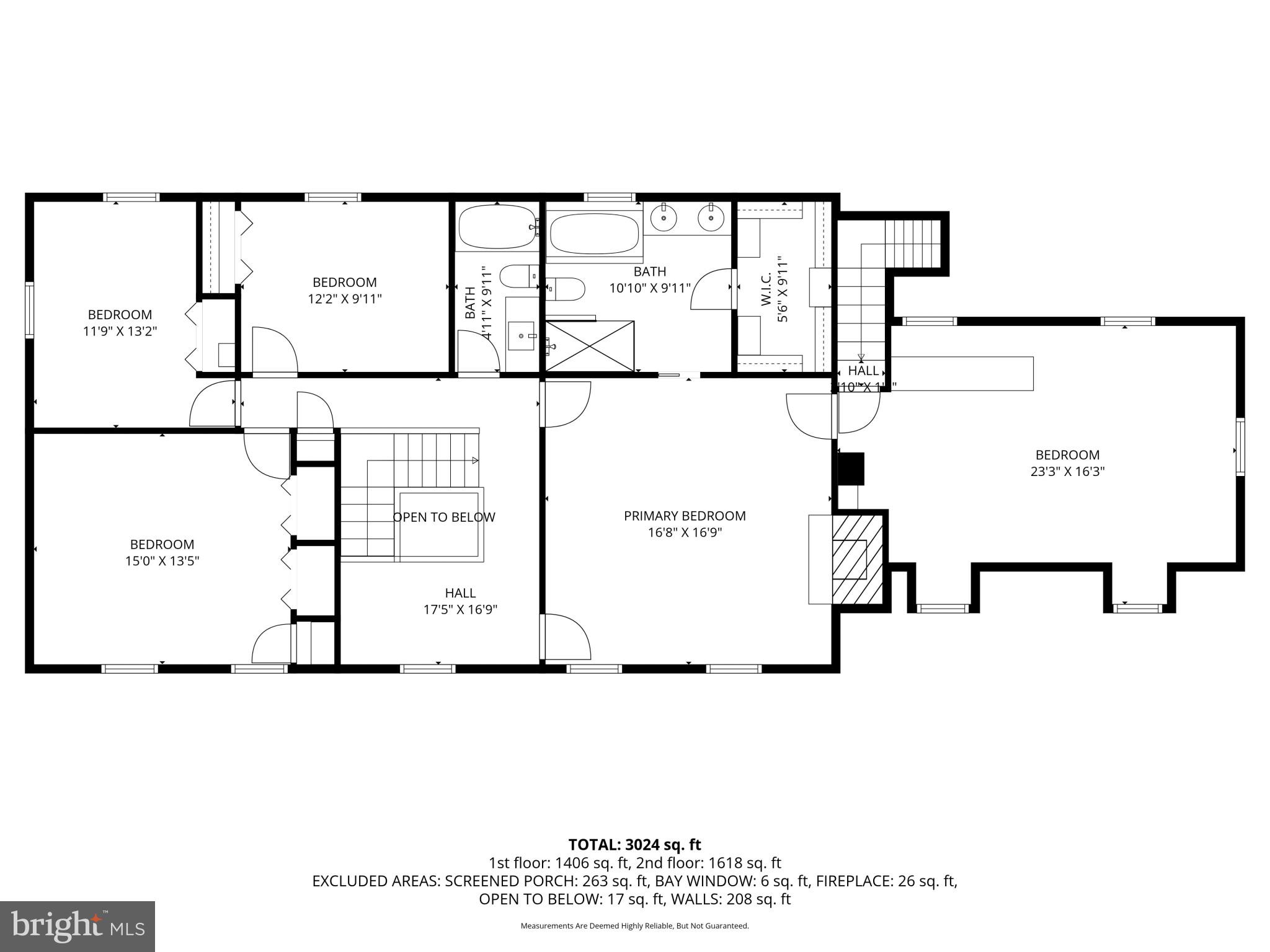 2107 Bennett Point Road Queenstown, MD 21658 - Photo 38 of 38 Second Level Floor Plan