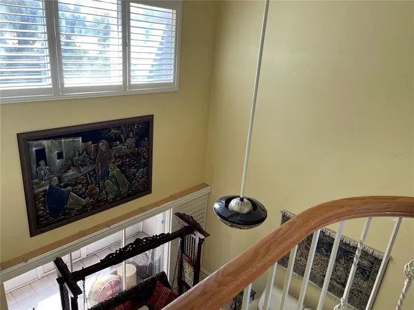 a view of a living room and dining room