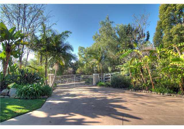 3341 Rocking Horse Circle Encinitas, CA 92024 - Photo 11 of 24 Private Gated enterance to Main house