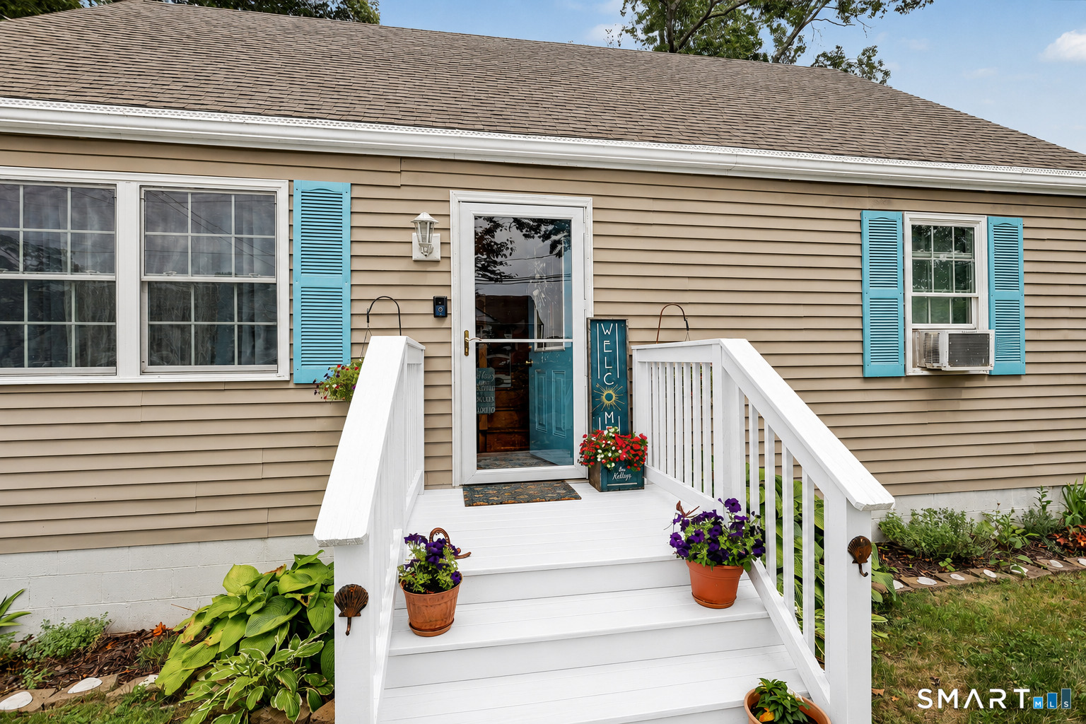 264 Roxbury Road East Lyme, CT 06357 - Photo 2 of 27 Front porch and wrap around deck FRESHLY stained!