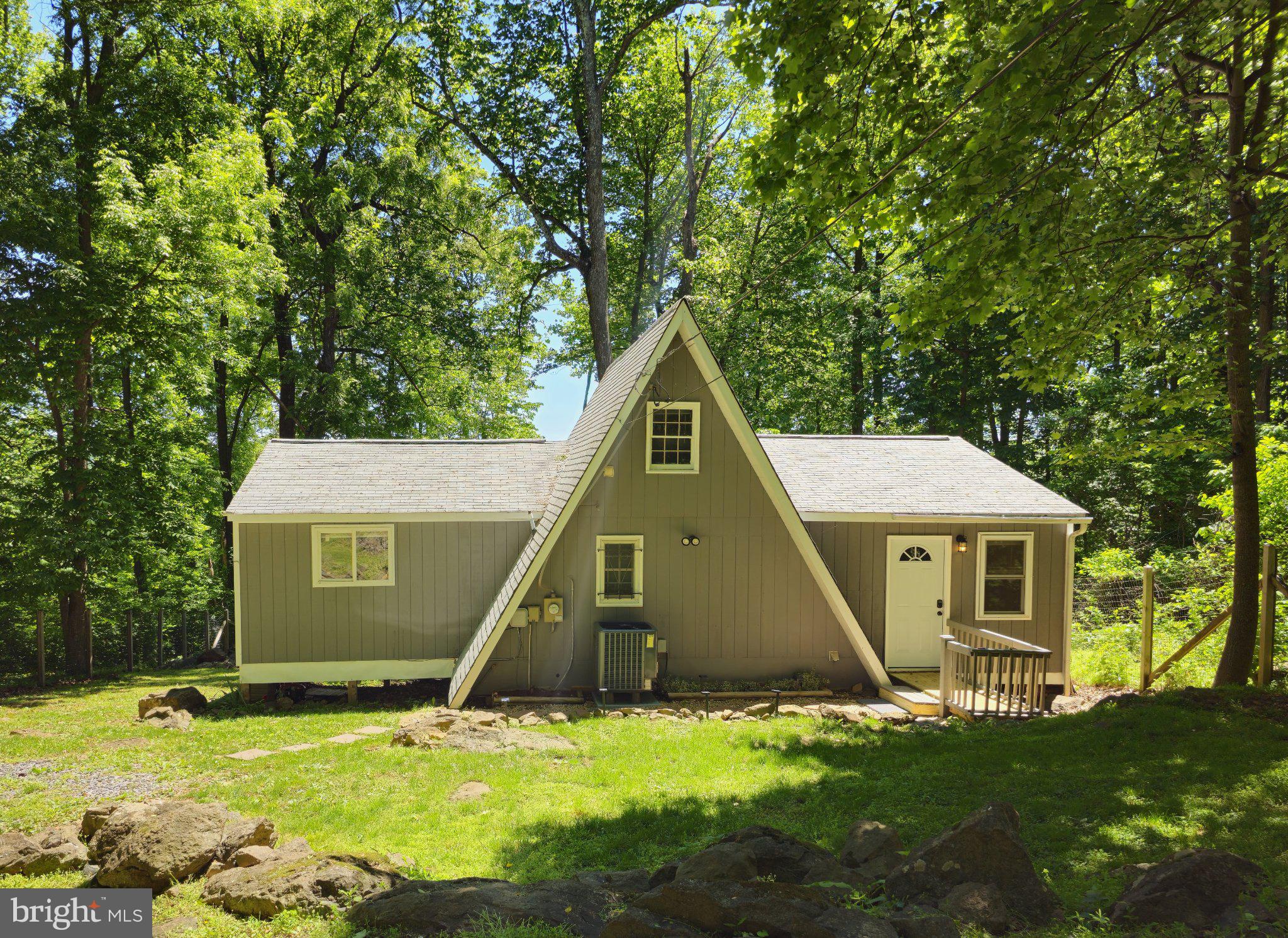 2628 High Top Road Linden, VA 22642 - Photo 4 of 11 Charming A-frame retreat in nature.
