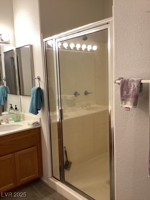 3343 Quail Song Drive Laughlin, NV 89029 - Photo 15 of 22 Full bath with vanity and a stall shower