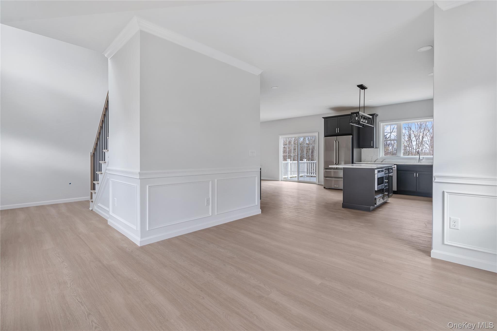 346 Old Hopewell Road Wappingers Falls, NY 12590 - Photo 15 of 42 a view of a kitchen with furniture and wooden floor