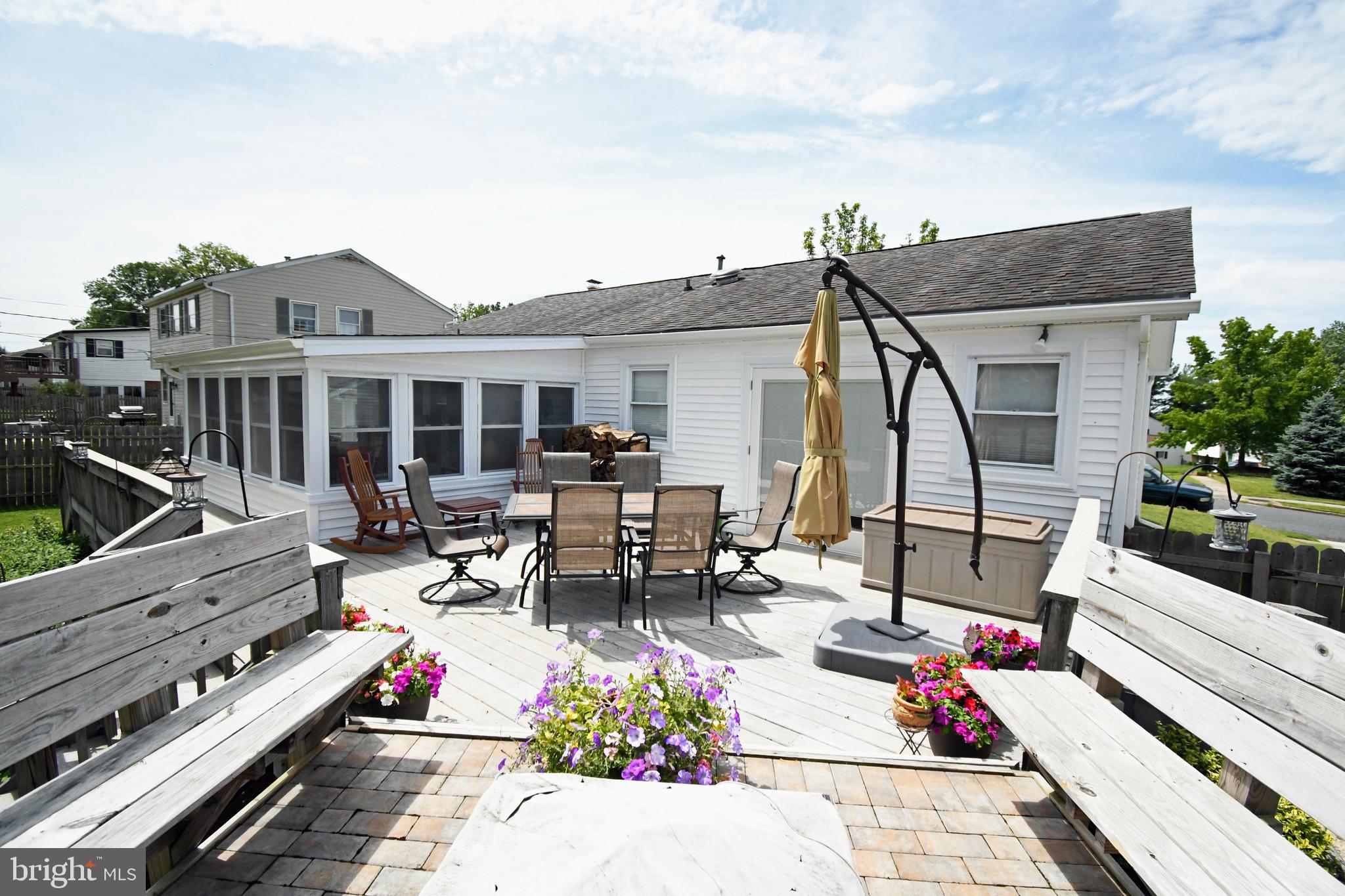 427 Haslett Road Joppa, MD 21085 - Photo 46 of 53 Deck view at rear of home