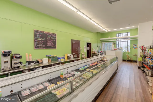 a very nice looking room with a large window