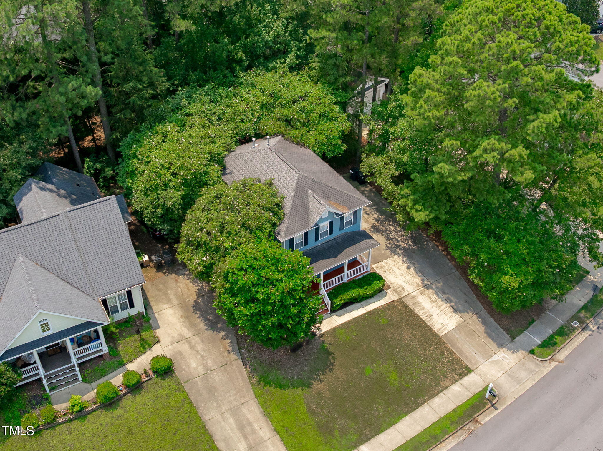 511 Scotts Ridge Trail Apex, NC 27502 - Photo 34 of 38 Aerial-1