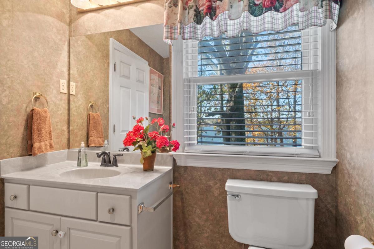 390 David Williams Road Sparta, GA 31087 - Photo 48 of 73 a bathroom with a sink vanity mirror and next to a window