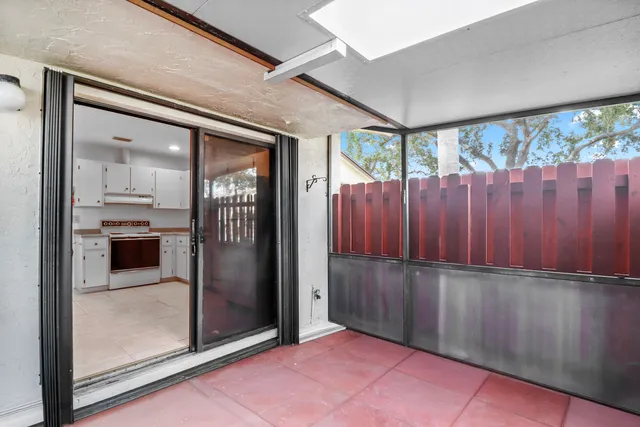 a view of a entryway