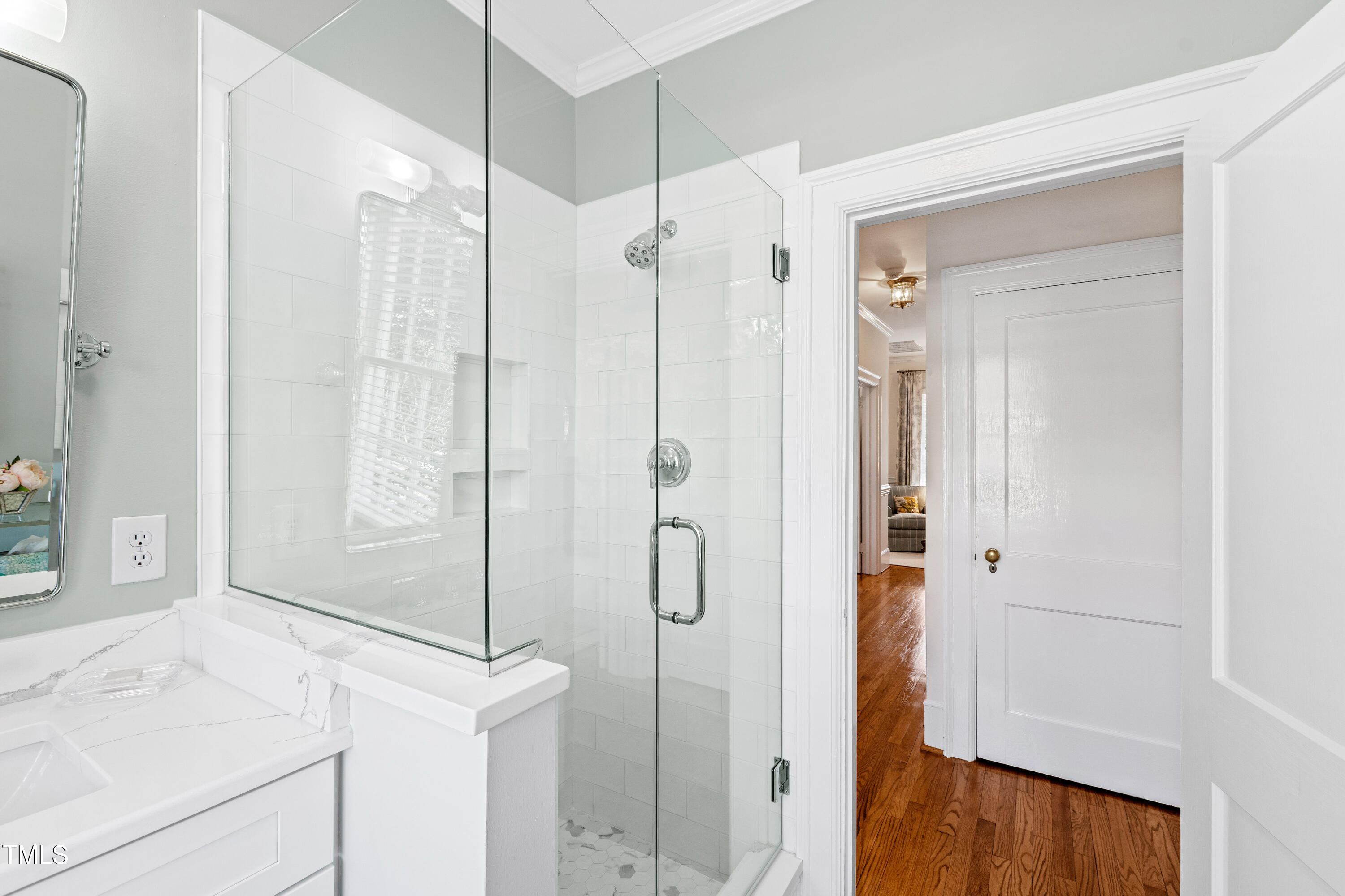 308 Hillcrest Road Raleigh, NC 27605 - Photo 38 of 55 Hall Bathroom
