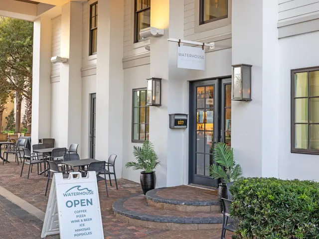 a view of a house with wooden floor