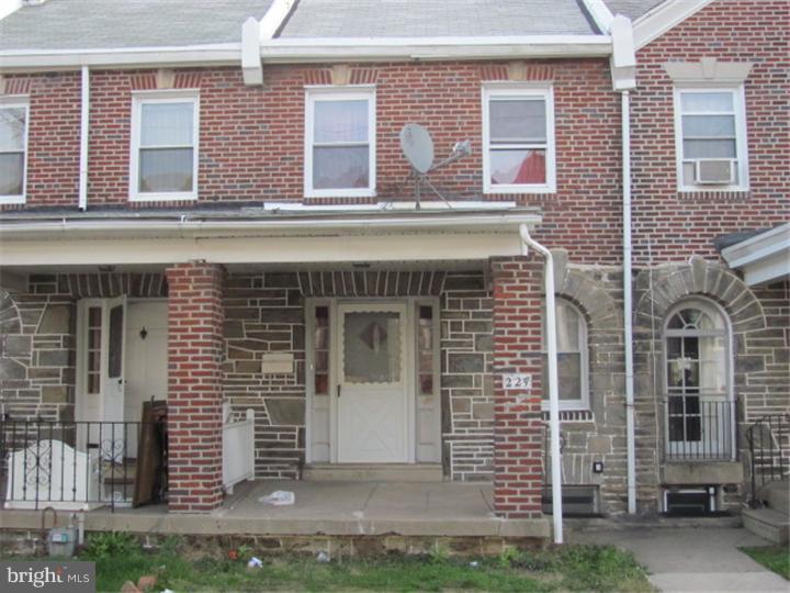 227 Copley Road Upper Darby, PA 19082 - Photo 1 of 8 front view of a brick house