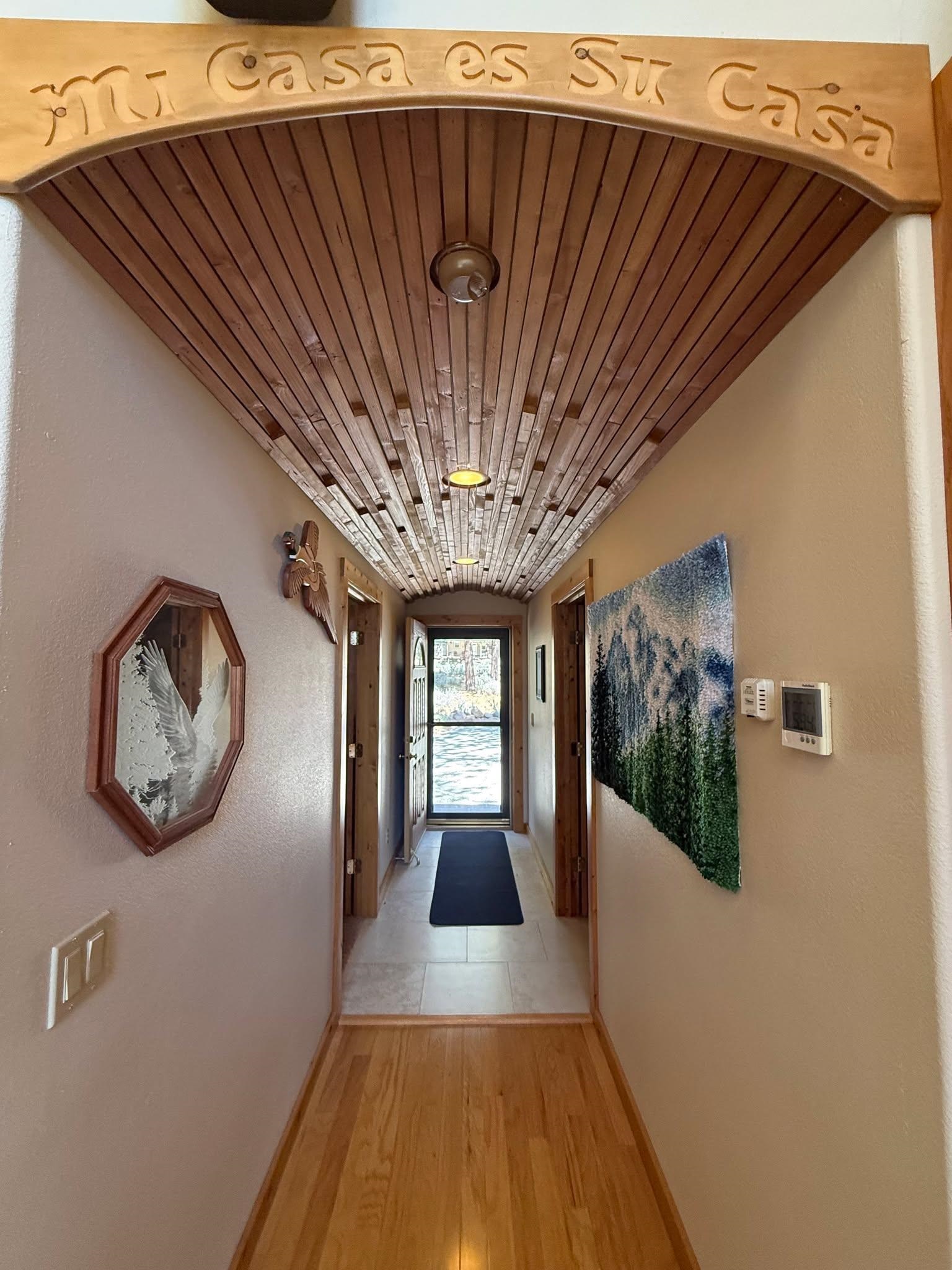93 Juniper Road Beckwourth, CA 96129 - Photo 9 of 35 a view of entryway with a hallway