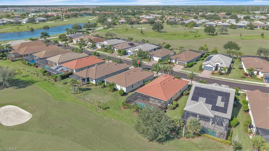 3112 Walnut Grove Lane Alva, FL 33920 - Photo 36 of 50 an aerial view of residential houses with outdoor space and river