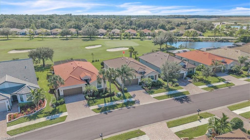 3112 Walnut Grove Lane Alva, FL 33920 - Photo 39 of 50 an aerial view of a houses with outdoor space and lake view