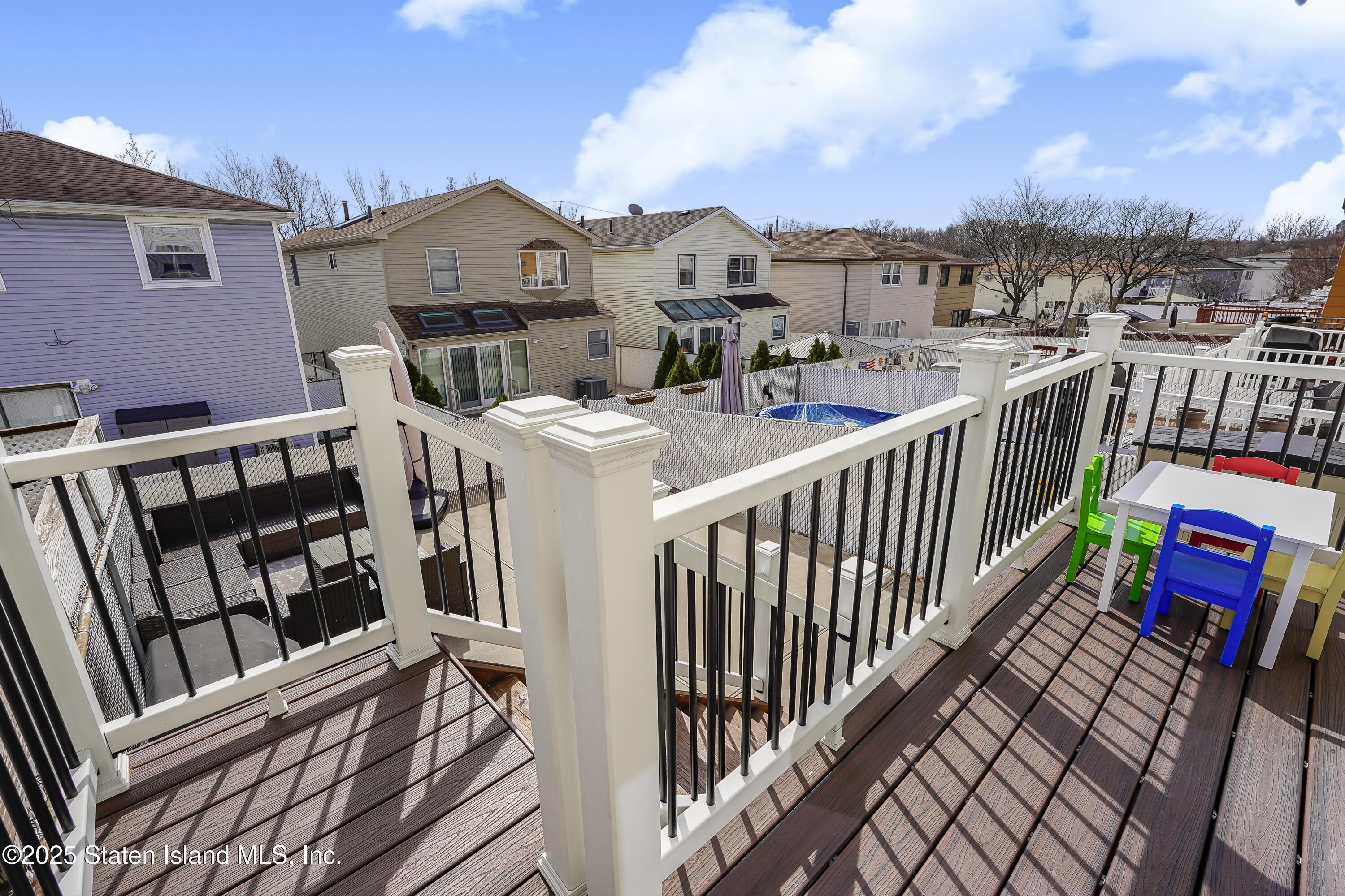 994 Rensselaer Avenue Staten Island, NY 10309 - Photo 30 of 34 a view of a houses with cars from a balcony