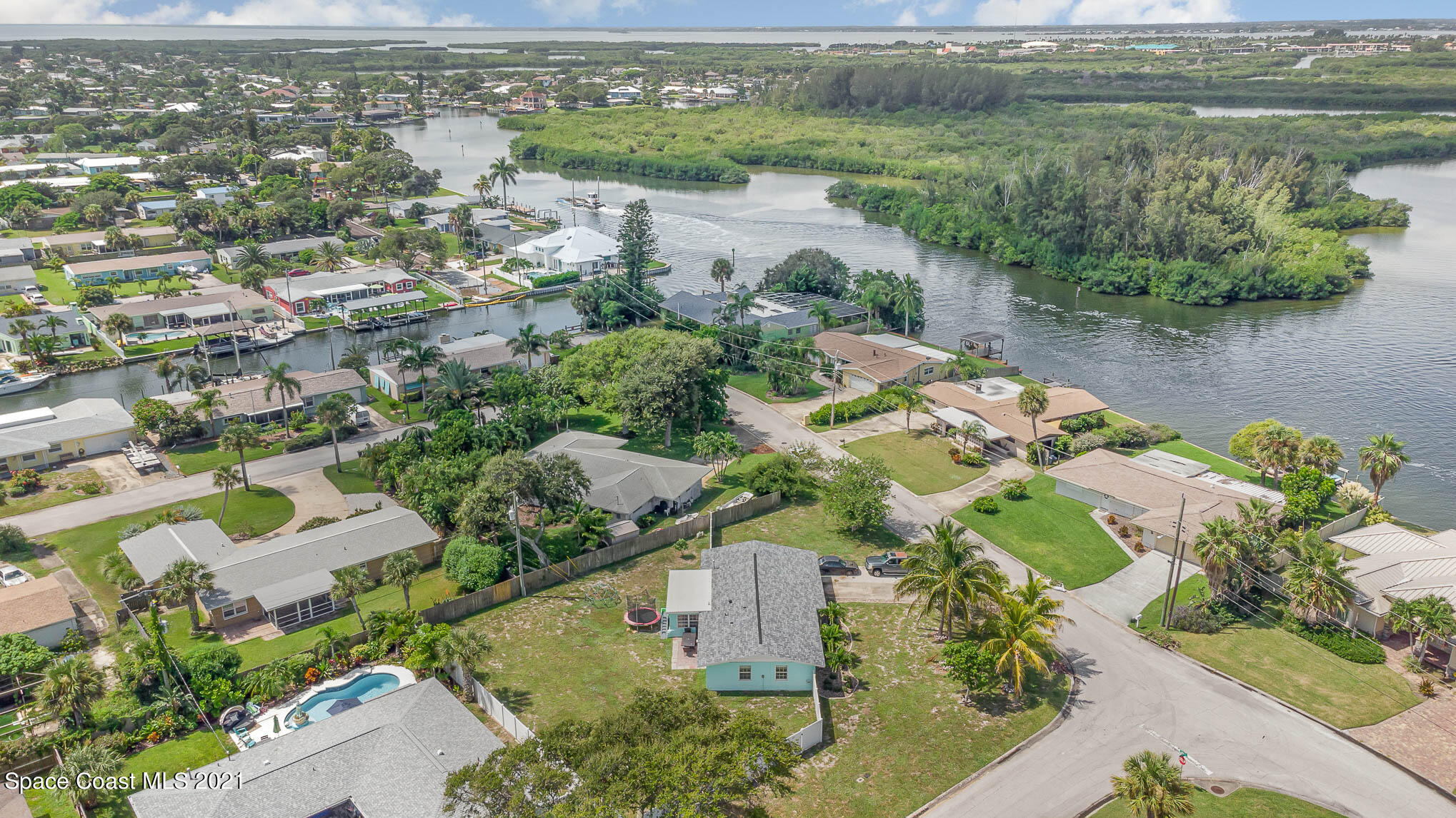 600 Capri Road Cocoa Beach, FL 32931 - Photo 2 of 29 DJI_0577-Edit