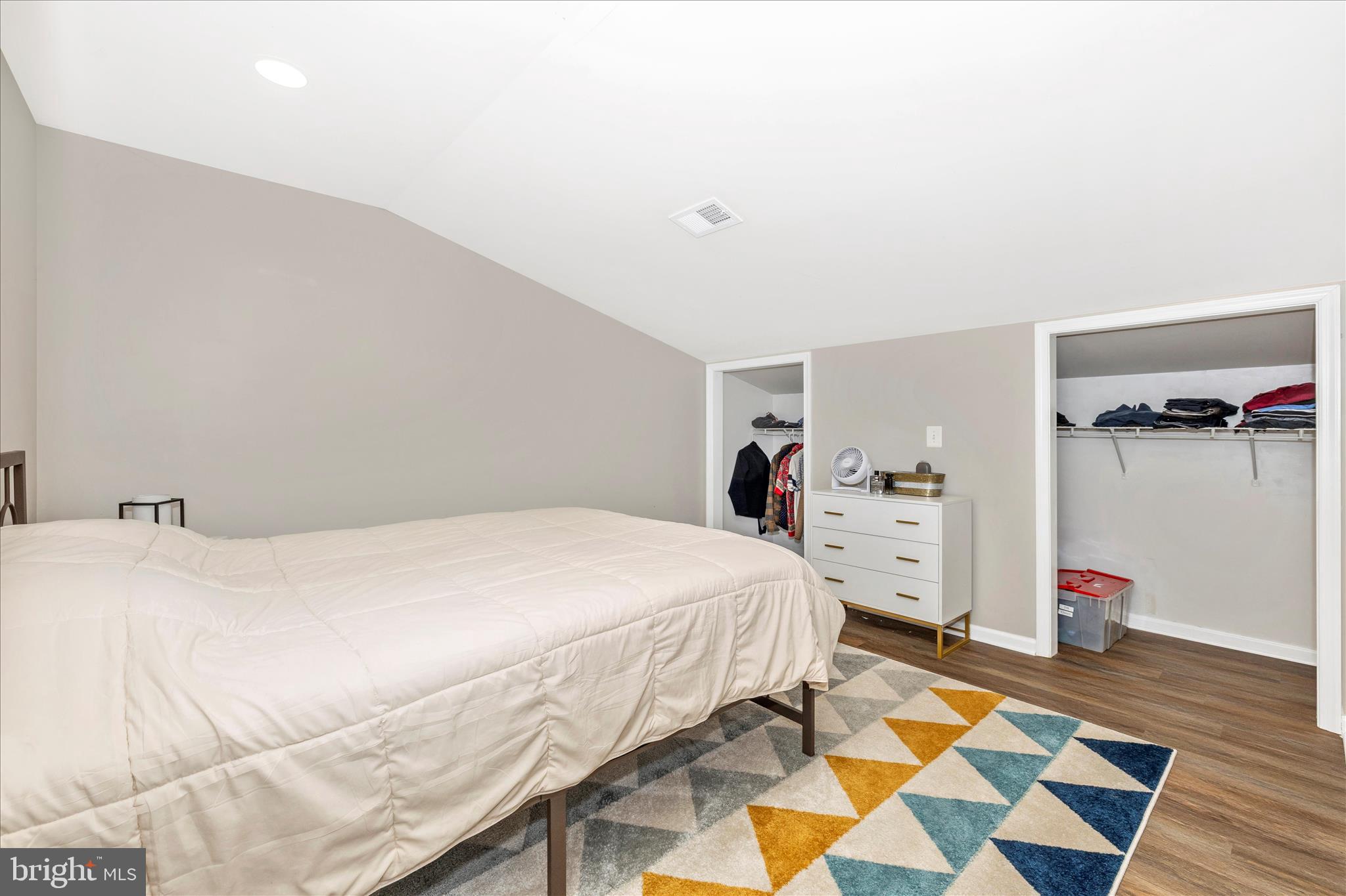 10224 Bessie Clemson Road Union Bridge, MD 21791 - Photo 30 of 46 a bedroom with a bed and wooden floor