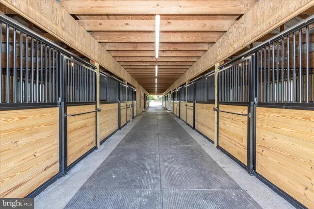 a view of railway station with wooden floor