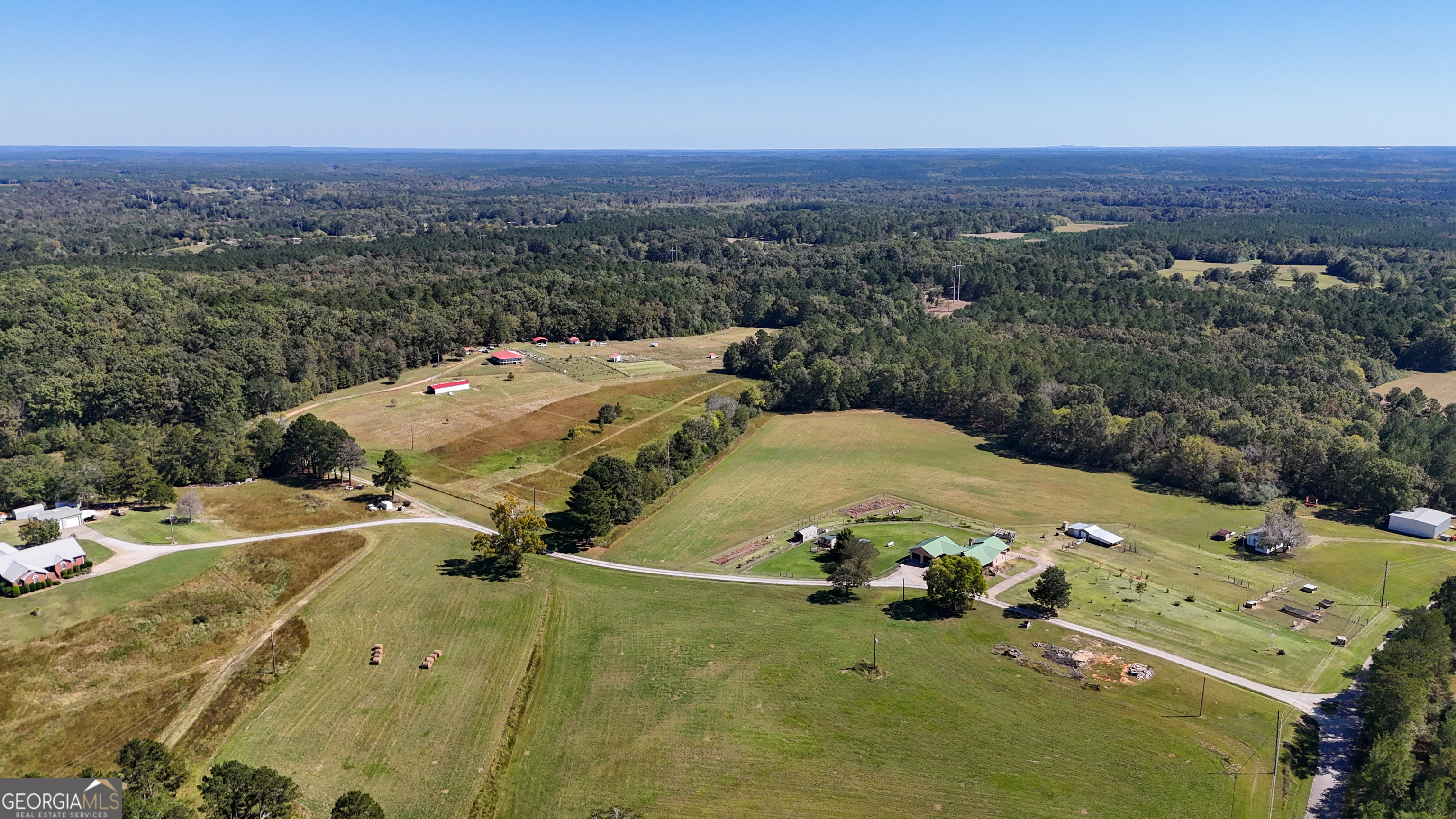 2724 Bells Ferry Road Elberton, GA 30635 - Photo 48 of 59 an aerial view of a house with a yard