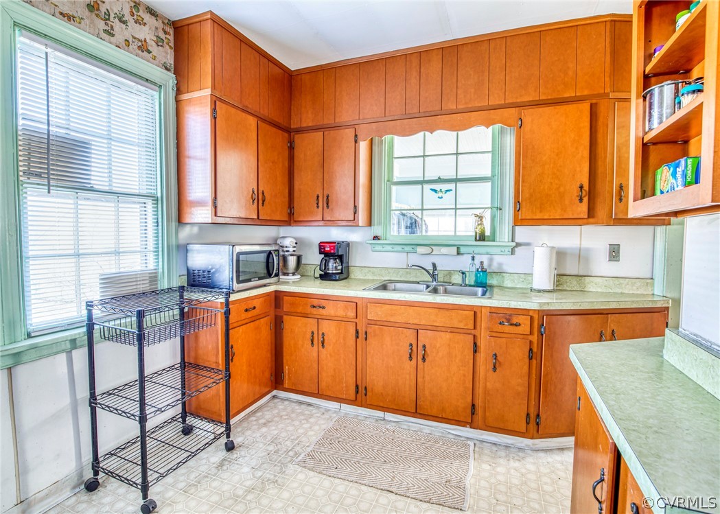 4830 Three Chopt Road Louisa, VA 23093 - Photo 13 of 27 a kitchen with granite countertop sink cabinets and window