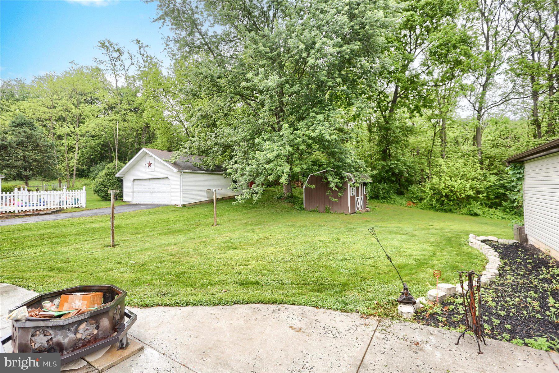 12 South Ridge Road Boiling Springs, PA 17007 - Photo 37 of 39 a view of a backyard with a garden and plants