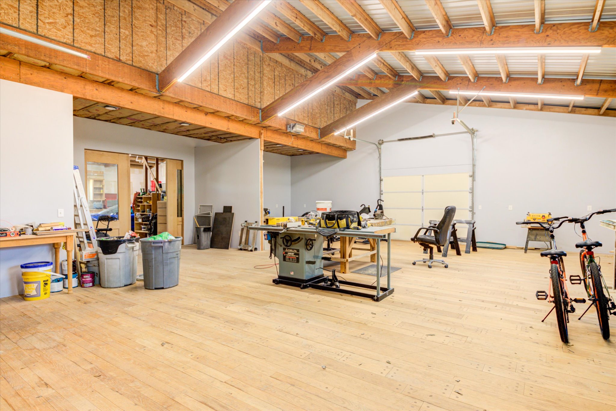 13423 Trail Driver Street Austin, TX 78737 - Photo 37 of 40 a garage with table and chairs