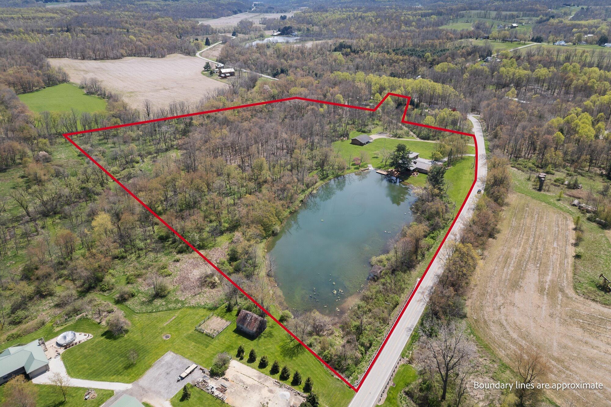 1225 Pleasant Valley Road Mansfield, OH 44903 - Photo 2 of 96 20-aer-lot-from-northwest-outline