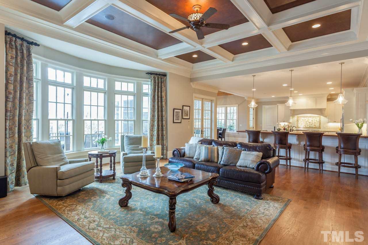 3032 Cone Manor Lane Raleigh, NC 27613 - Photo 6 of 30 a living room with furniture and a wooden floor