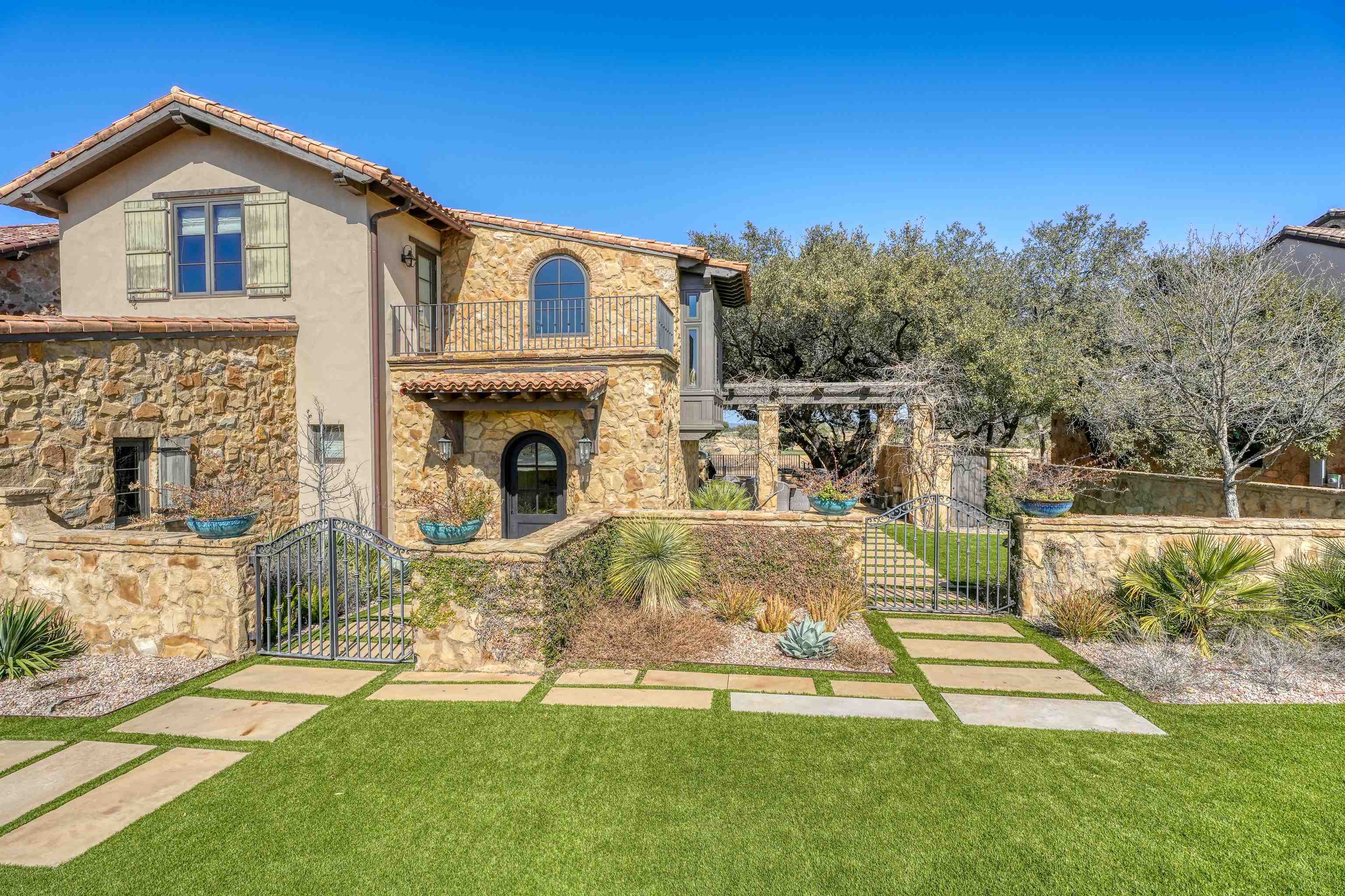 107 Bent Way Road Horseshoe Bay, TX 78657 - Photo 1 of 29 a front view of a house with a yard