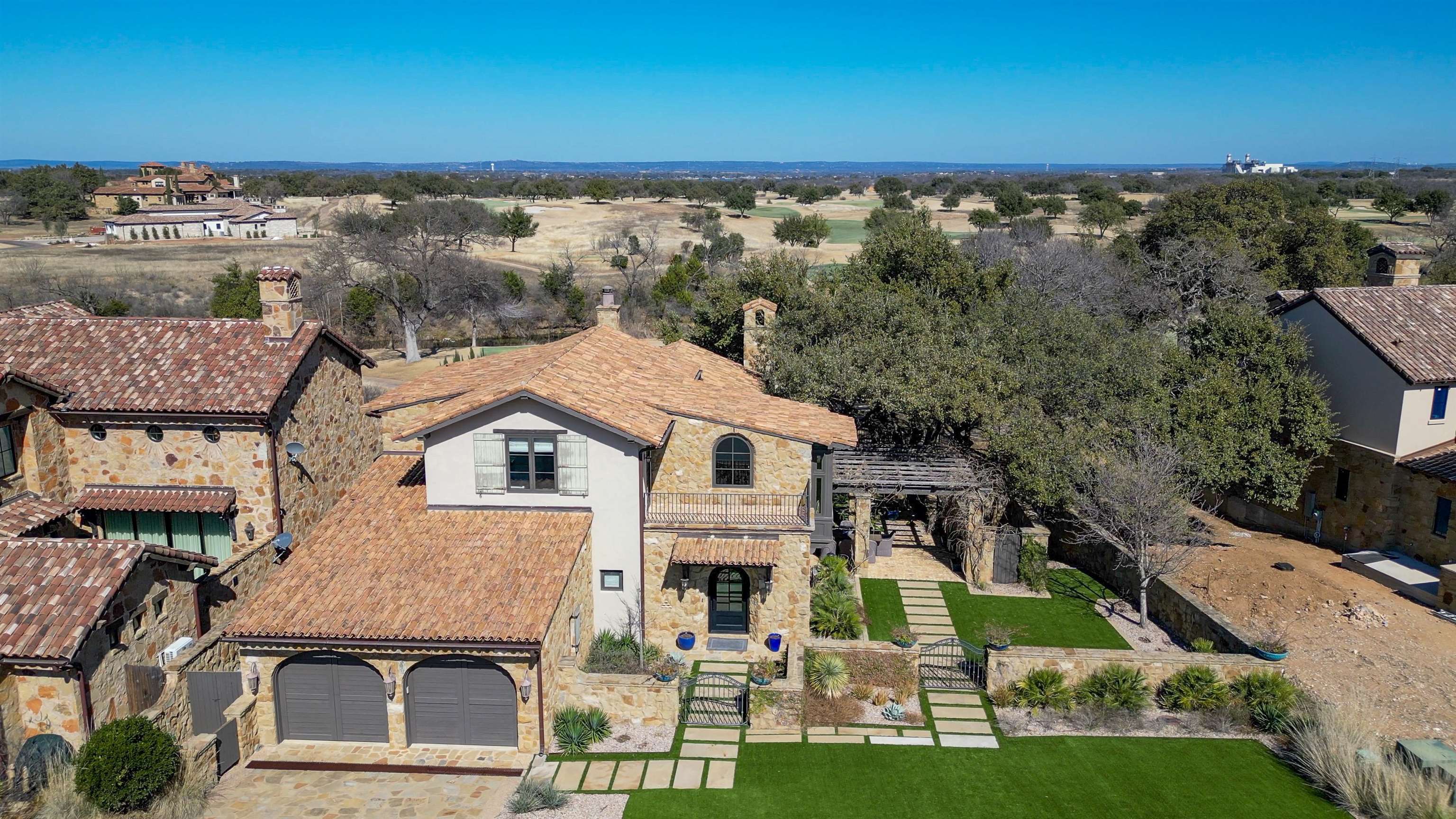 107 Bent Way Road Horseshoe Bay, TX 78657 - Photo 28 of 29 an aerial view of multiple house
