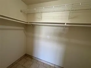 a close view of closet