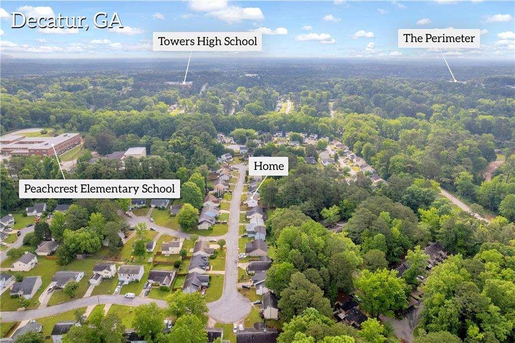 1607 Sweetgum Hill Decatur, GA 30032 - Photo 5 of 25 a view of a city