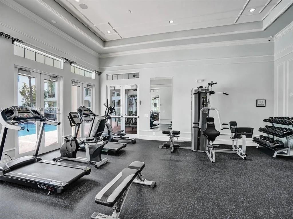 2662 Southwest 118 Road, Unit 2662 Miramar, FL 33025 - Photo 37 of 37 a view of a room with gym equipment