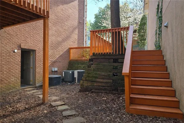 a view of front door