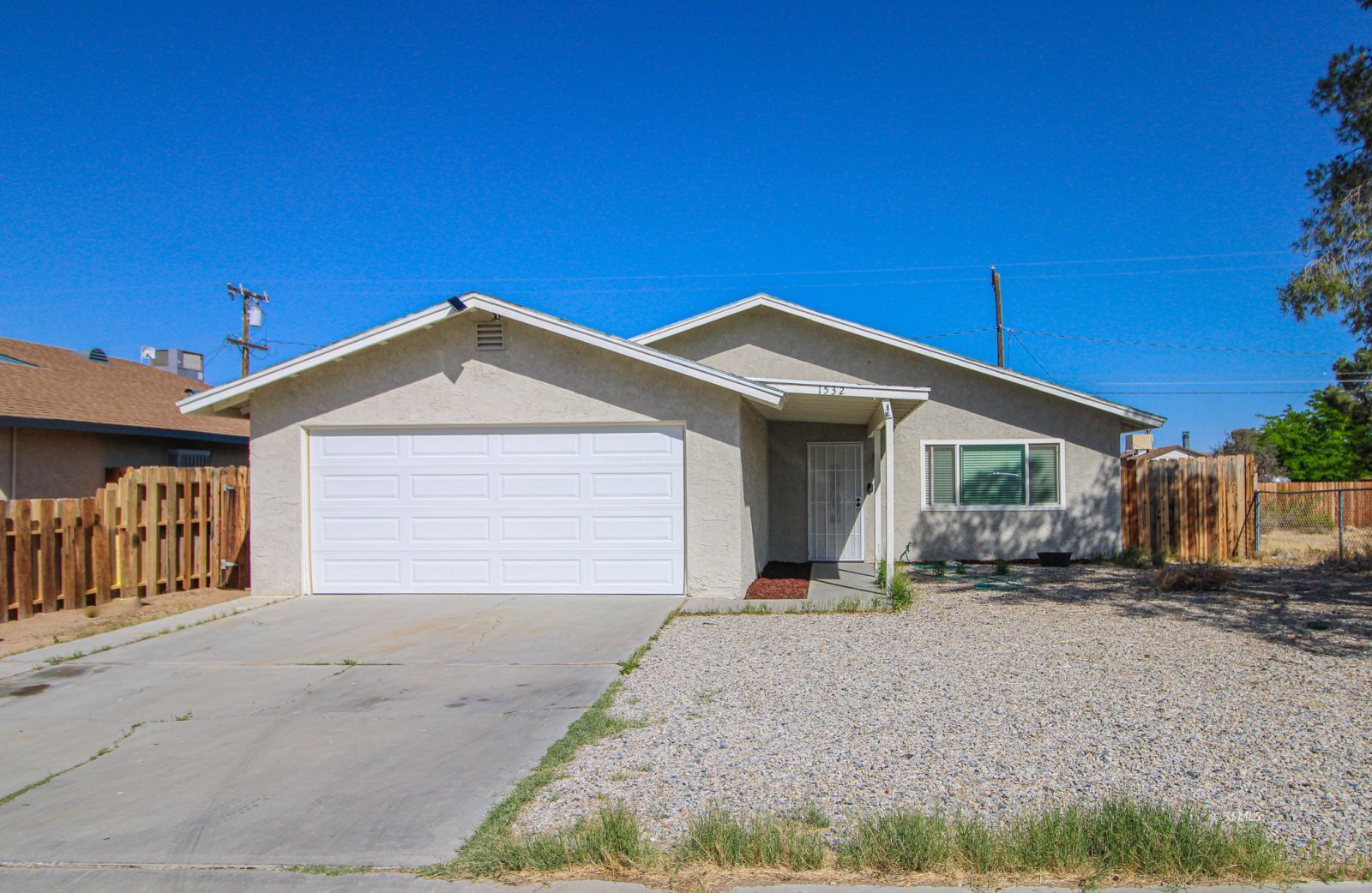 1532 South McCall Street Ridgecrest, CA 93555 - Photo 1 of 27 a view of a house with a patio