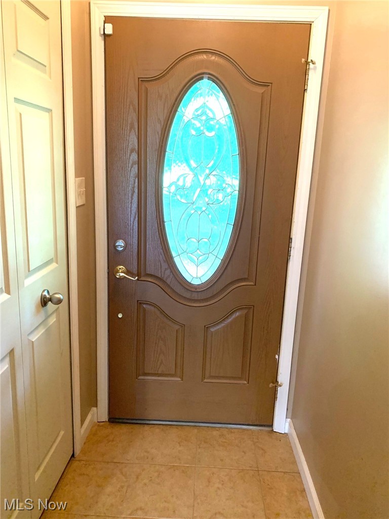 Decorative front door