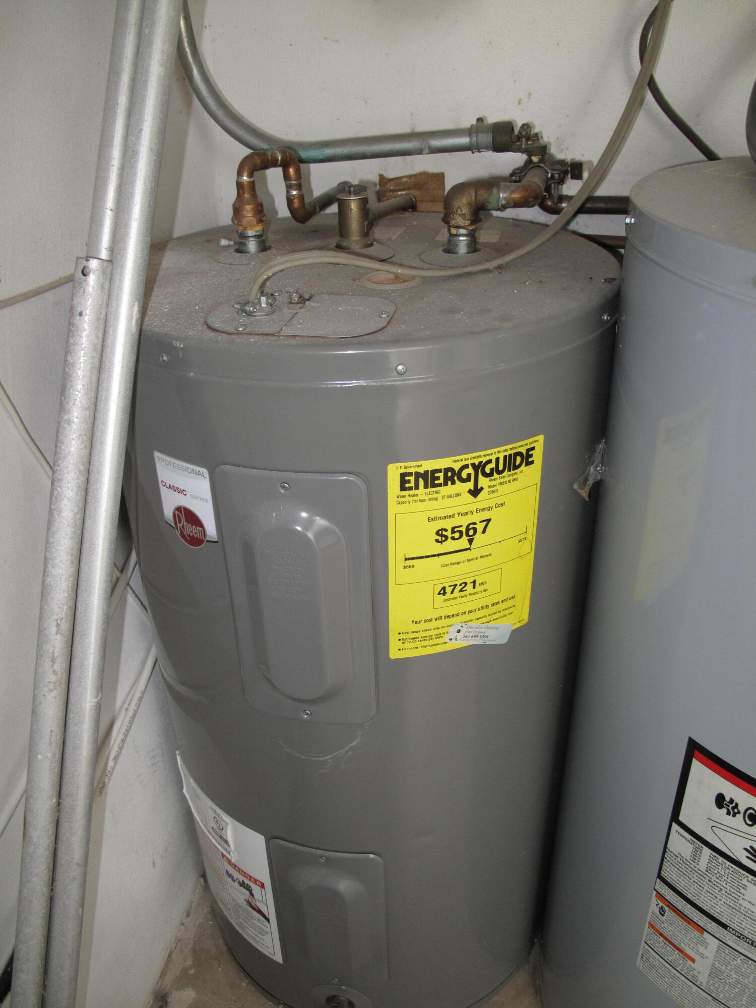 277 West High Point Court, Unit D Delray Beach, FL 33445 - Photo 31 of 47 newer Water Heater