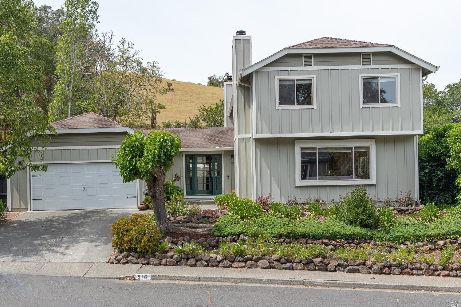 516 Malobar Drive Novato, CA 94945 - Photo 1 of 1 a front view of a house with a yard