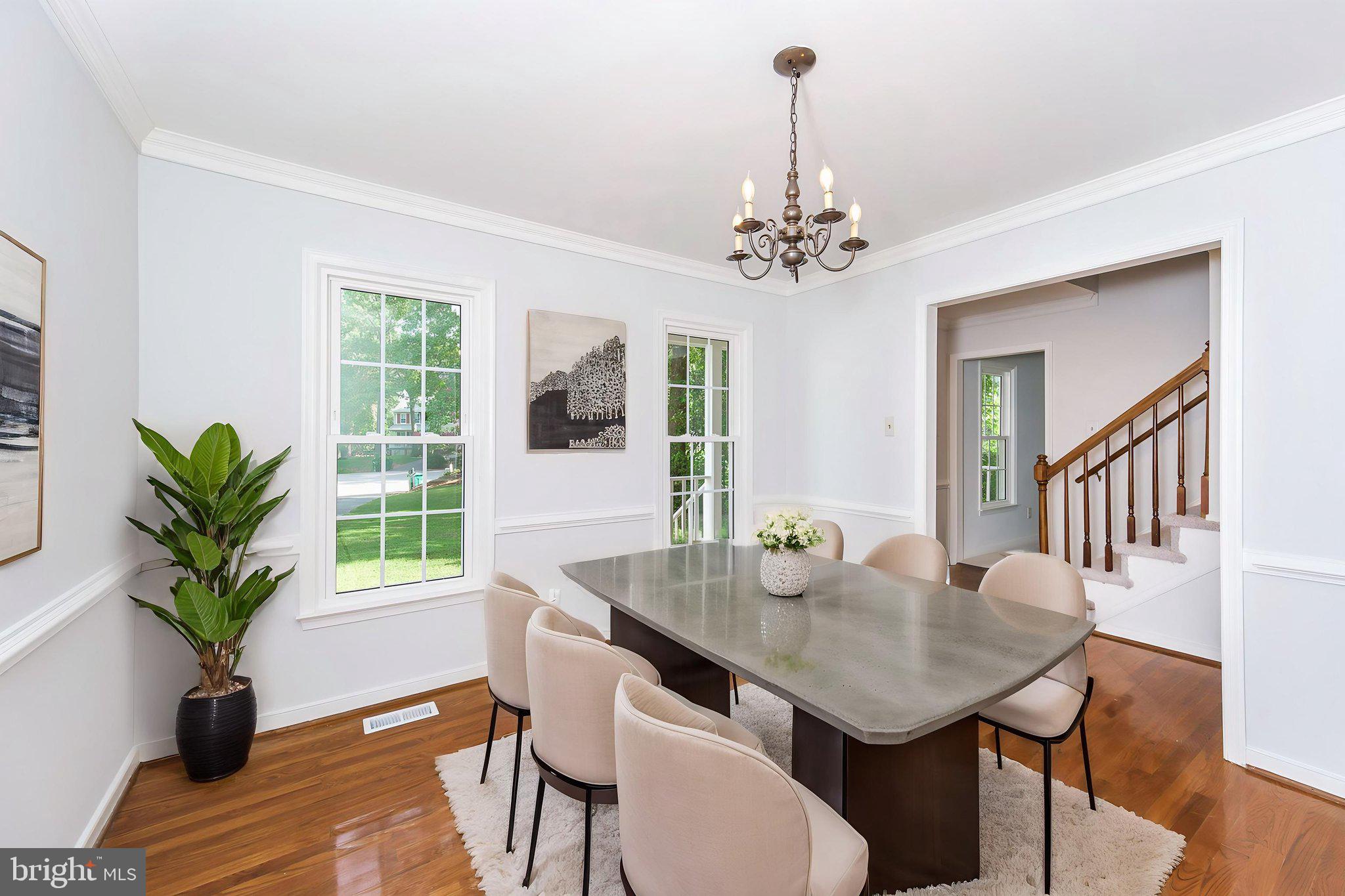 9281 Drawbridge Road Mechanicsville, VA 23116 - Photo 6 of 43 Elegant dining space with natural light.