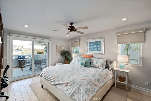 a outdoor living space with furniture and a potted plant