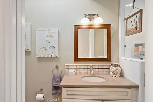 an ocean view with beach