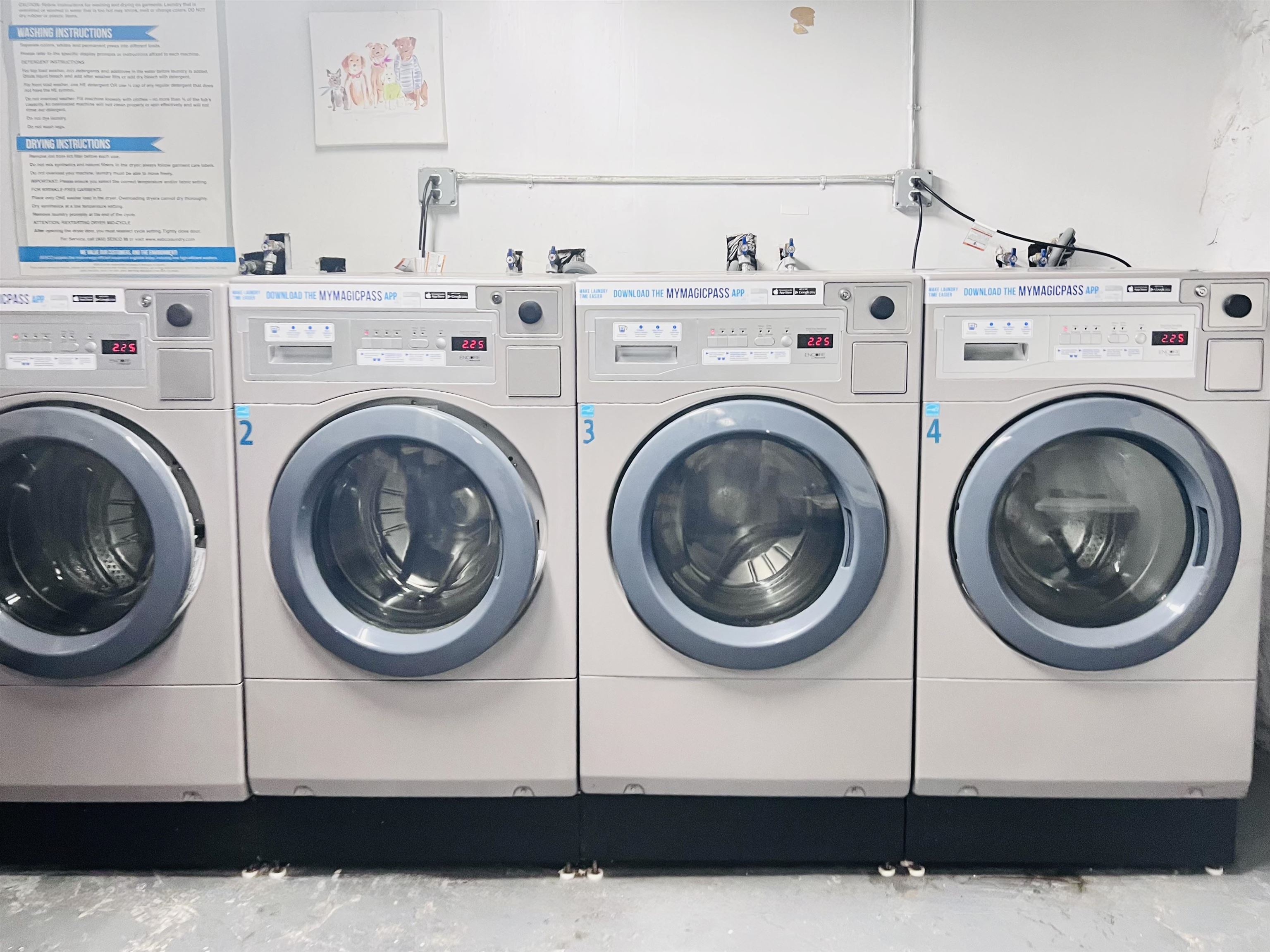 277 Harrison Avenue, Unit E4 Jersey City, NJ 07304 - Photo 13 of 13 a utility room with dryer washer and a view of room