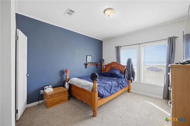 a view of an ocean and beach