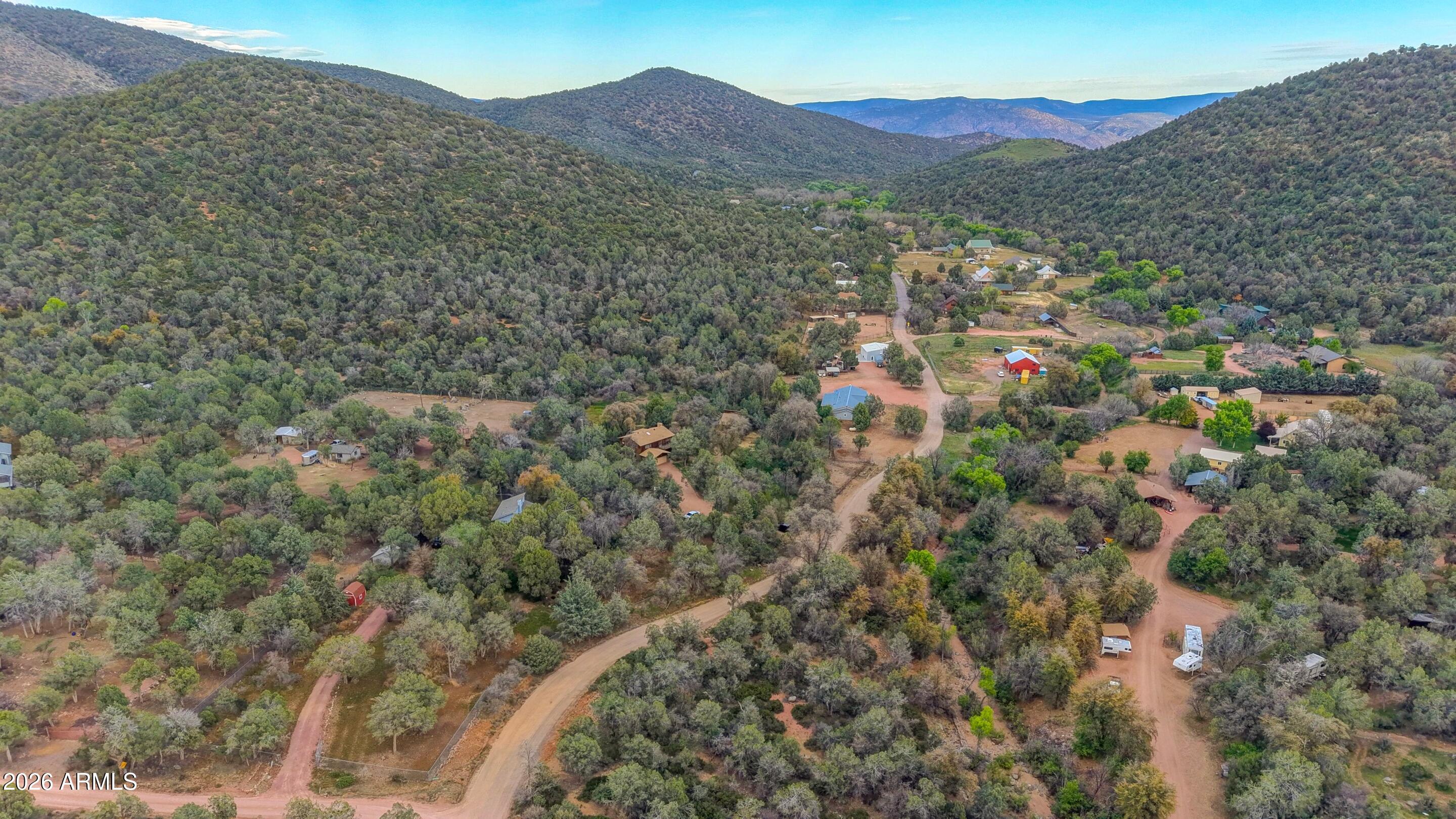 8135 West Gibson Ranch Road Payson, AZ 85541 - Photo 36 of 43 a view of city and mountain