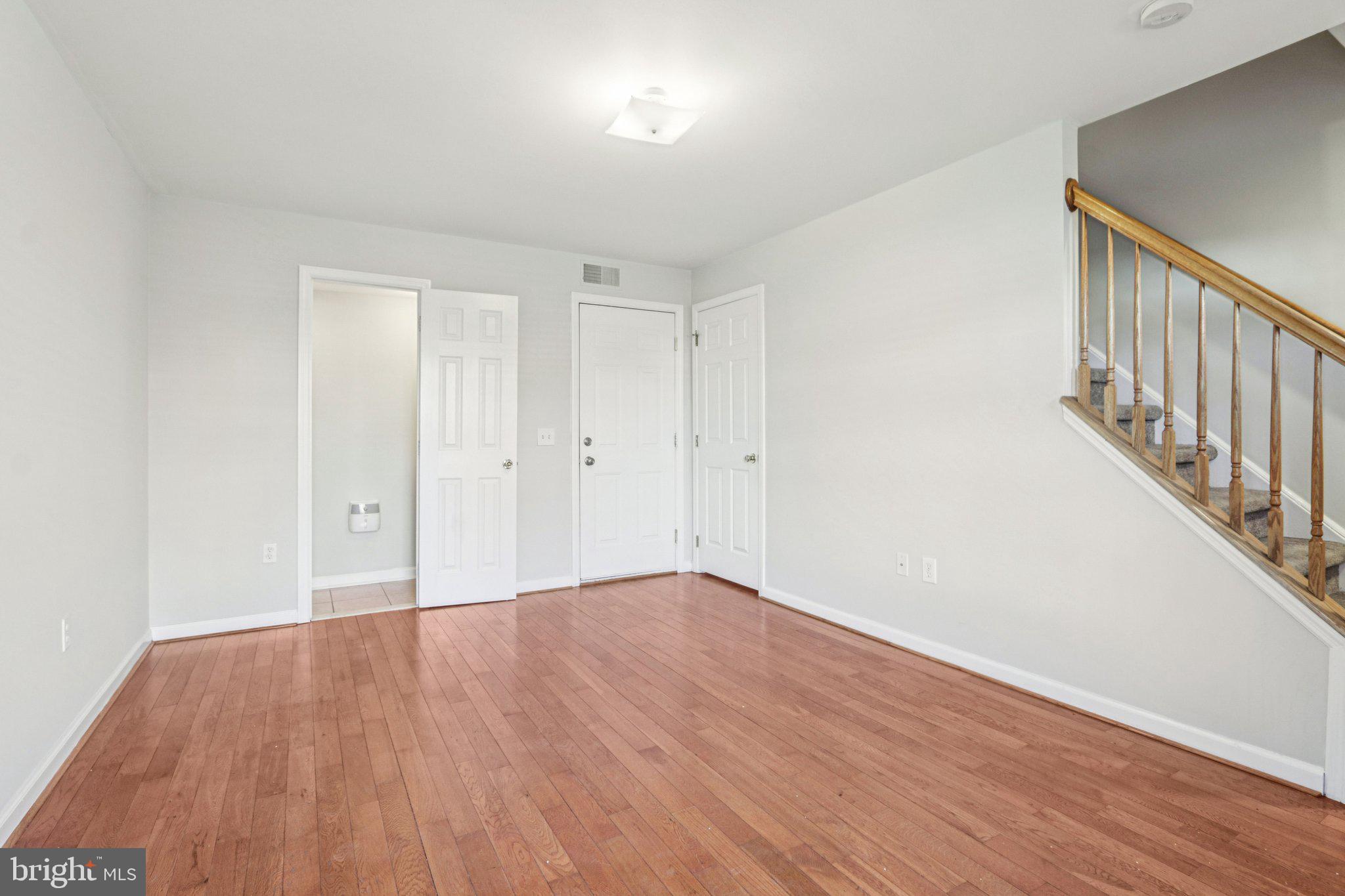 2675 Edgemont Street Philadelphia, PA 19125 - Photo 16 of 18 a view of an empty room with wooden floor