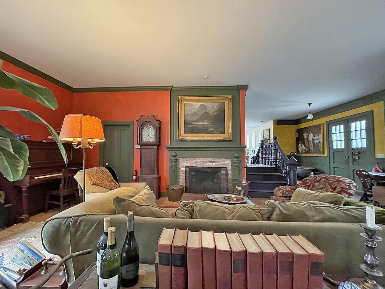 351 South Dyer Neck Road Newcastle, ME 04553 - Photo 15 of 33 Living Room Fireplace 1