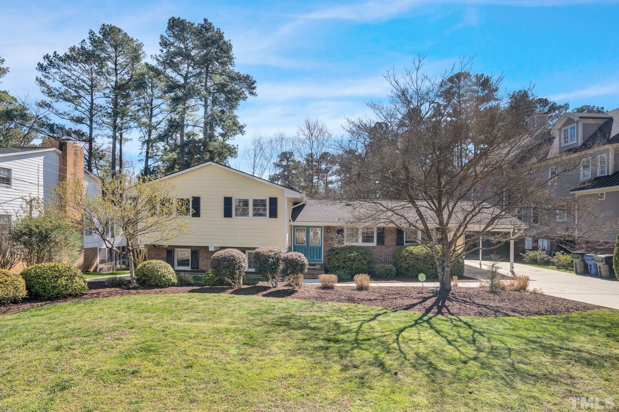 3321 Harden Road Raleigh, NC 27607 - Photo 10 of 26 a view of a house with a yard